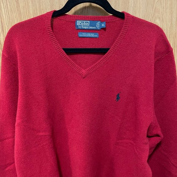 Polo Ralph Lauren Men's V-Neck Sweater XL